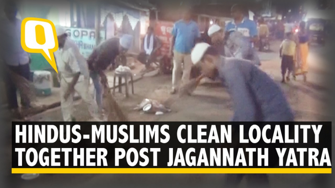 #GoodNews: Hindus and Muslims Unite To Clean Up After Bahuda Yatra