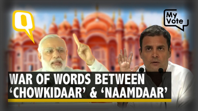 Rajasthan Polls | ‘Chowkidaar’ and ‘Naamdaar’ Trade Barbs