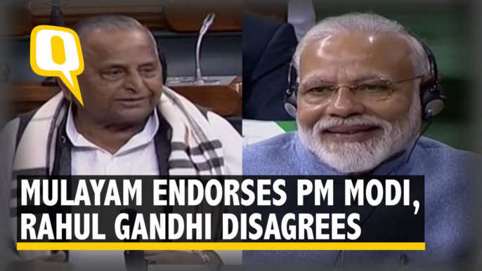 Modi Thanks Mulayam for 2019 Polls Endorsement, Rahul Disagrees