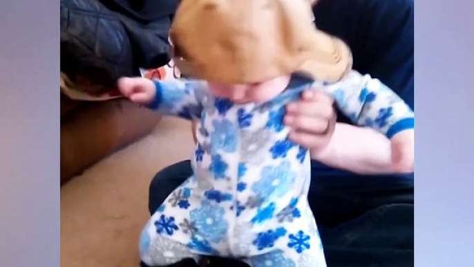 Funniest Daddy Takes Care of Baby - What Crazy Things Happens
