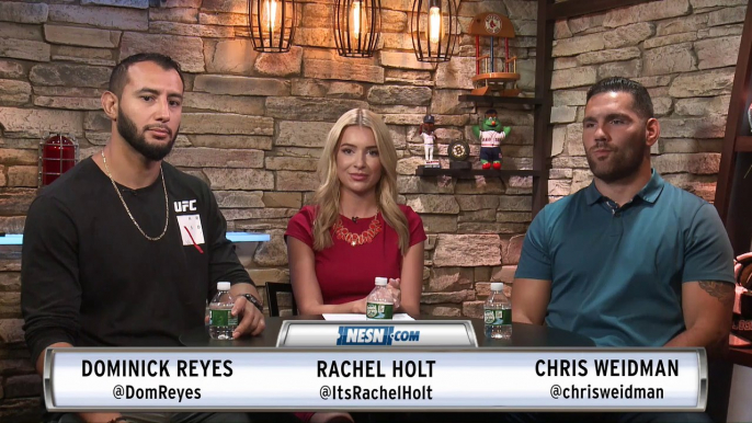 Chris Weidman, Dominick Reyes Preview UFC Boston Fight