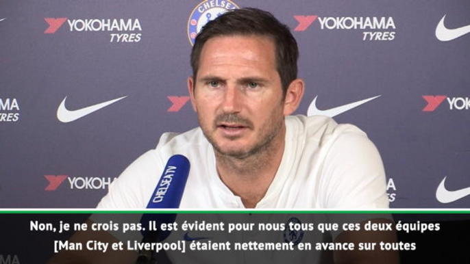 Premier League : 3e j. - Lampard : "La Premier League, pas une course à deux chevaux"