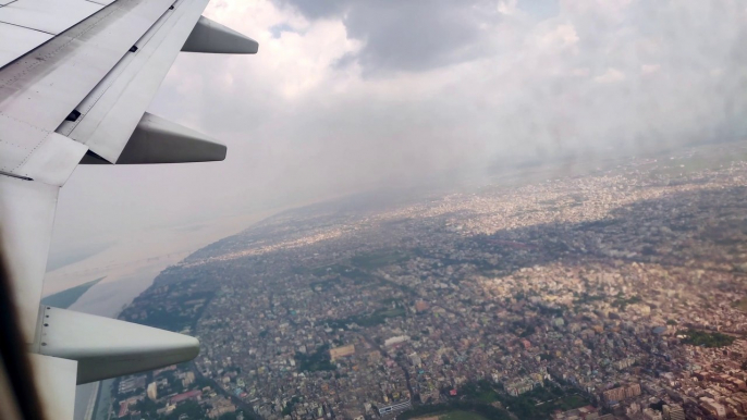 Aerial View of Patna City | Patna Airport |  | Travel Vlogs | 4K