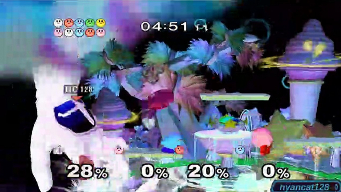 Super Smash Bros. Melee: Classic Mode as Crazy Hand (2x Speed)