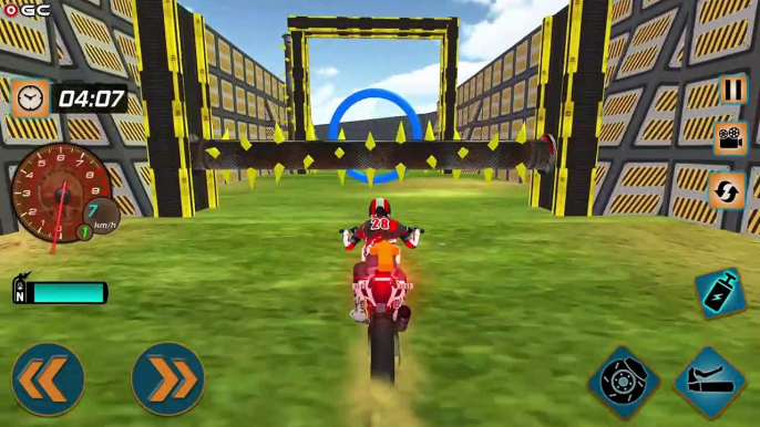 Fearless Beach Bike Stunts Rider "Career Mode" Motor Bike Games - Android GamePlay #2