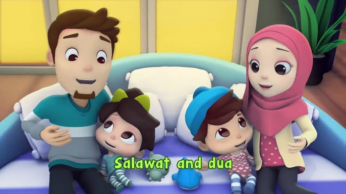 Omar & Hana - Dua Before Sleeping - Islamic Songs for Kids - Nasheed