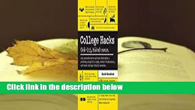 Full E-book  College Hacks Complete