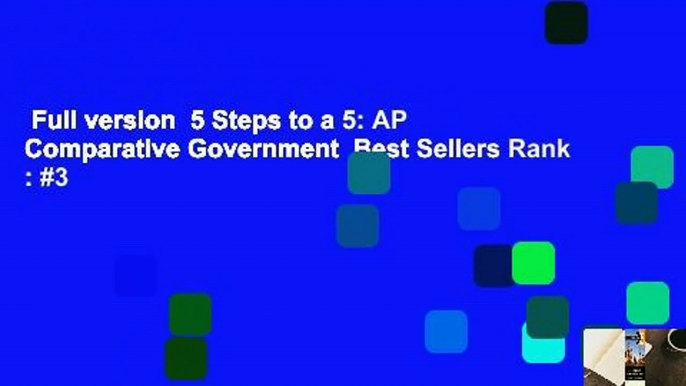 Full version  5 Steps to a 5: AP Comparative Government  Best Sellers Rank : #3