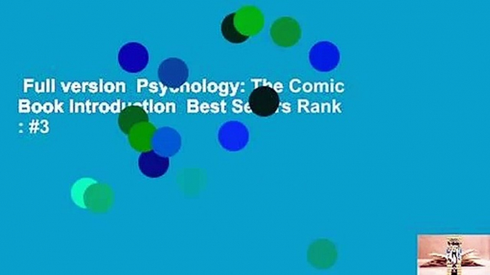 Full version  Psychology: The Comic Book Introduction  Best Sellers Rank : #3