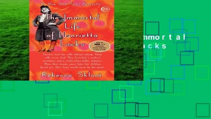 Full E-book  The Immortal Life of Henrietta Lacks  Review