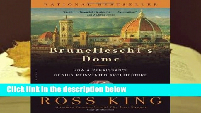 [FREE] Brunelleschi s Dome: How a Renaissance Genius Reinvented Architecture