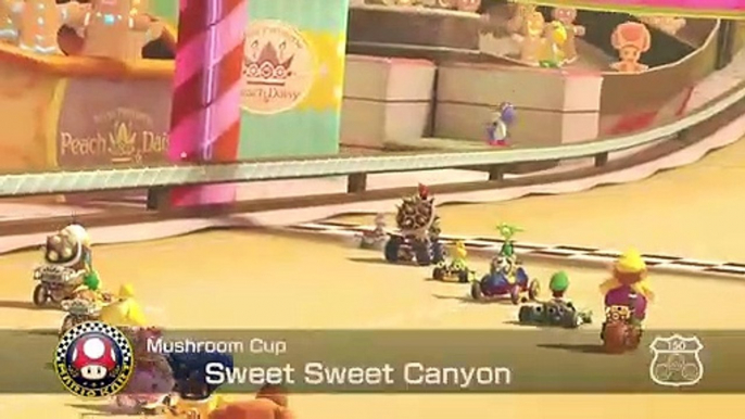 Sweet Sweet Canyon - Mario Kart 8 Deluxe Random Gameplay Part 16 - Switch