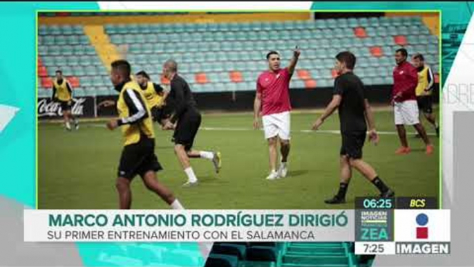 El primer árbitro mexicano en dirigir un equipo en una liga profesional | Noticias con Francisco Zea