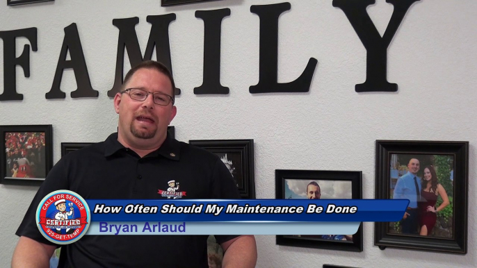 Q6 How Often Should My Maintenance Be Done On My Equipment