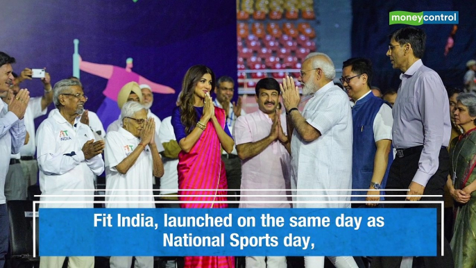 PM Narendra Modi launches 'Fit India Movement'