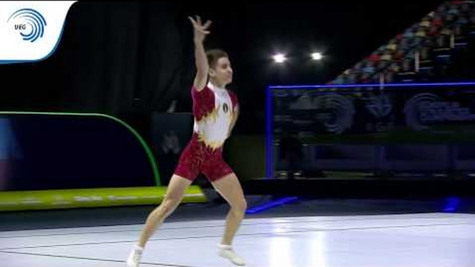 Daniel TAVOC (ROU) - 2019 Aerobics Junior European bronze medallist, individual men