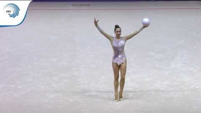 Katsiaryna HALKINA (BLR) - 2019 Rhythmic Gymnastics Europeans, ball final