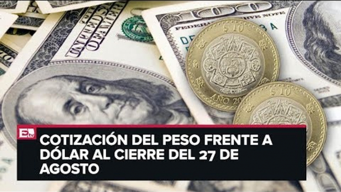 Así cerró el peso frente al dólar