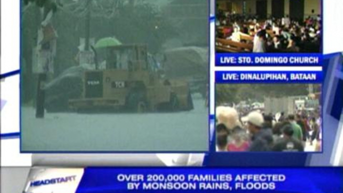 Over 200,000 families affected by floods