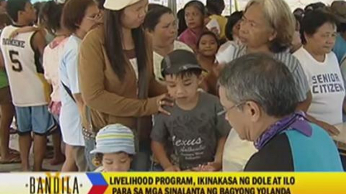 Livelihood program launched for 'Yolanda' survivors