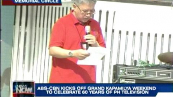 ABS-CBN kicks off Grand Kapamilya Weekend