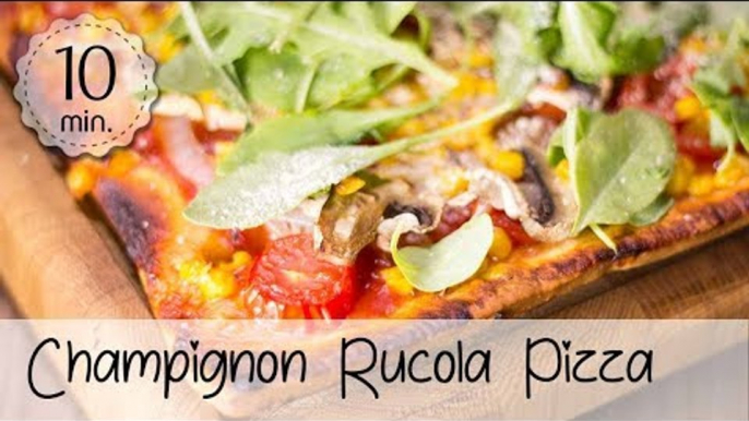 Einfache Pizza selber machen - Pizza Belegen Rezept - Vegane Pizza selber machen | Vegane Rezepte