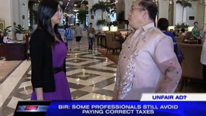 BIR: Some professionals avoid paying right taxes