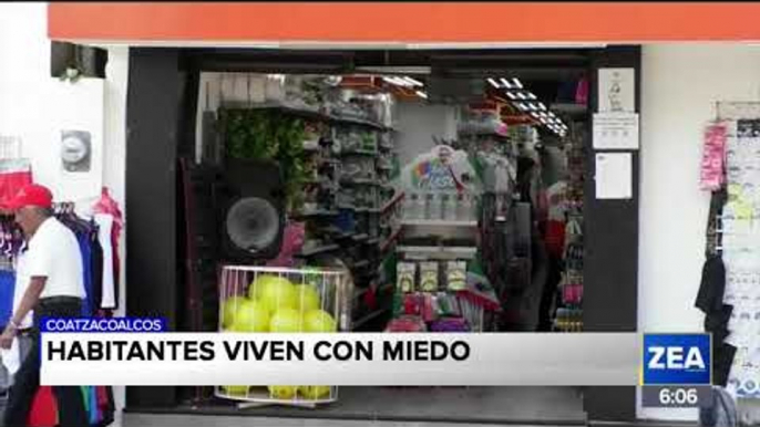 Habitantes de Coatzacoalcos viven con temor a nuevos ataques  | Noticias con Francisco Zea