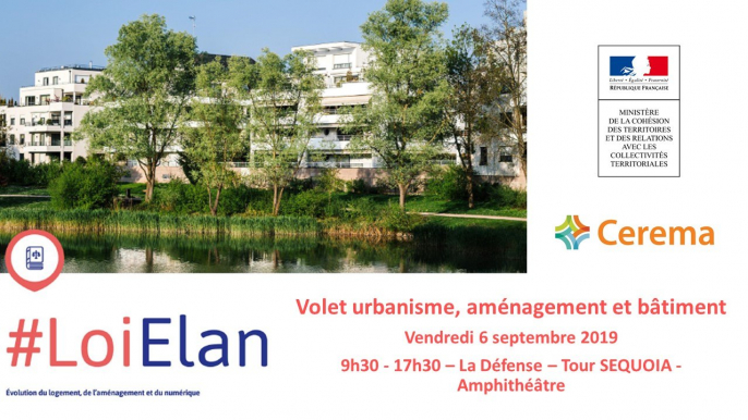 Les volets volet urbanisme, aménagement et bâtiment de la loi ELAN V2