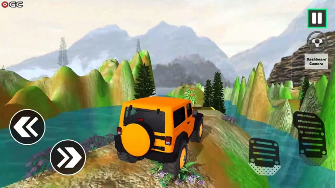 Offroad Driving Simulator 4x4 Jeep Mudding "Jeep Wrangler" Android Gameplay Video