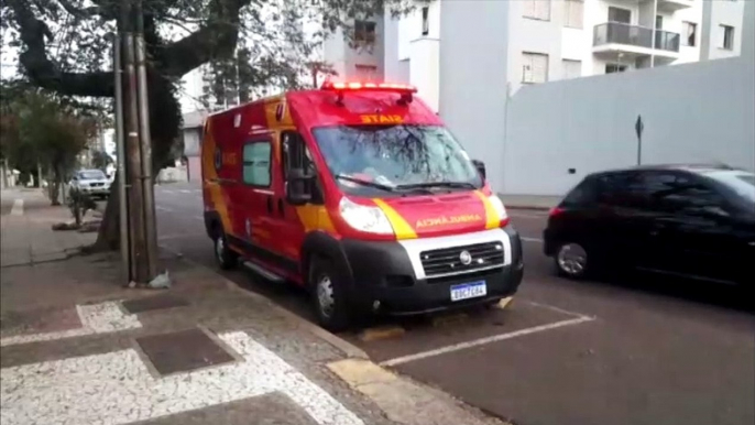 Idoso de 82 anos cai e precisa ser socorrido na Rua Rio de Janeiro