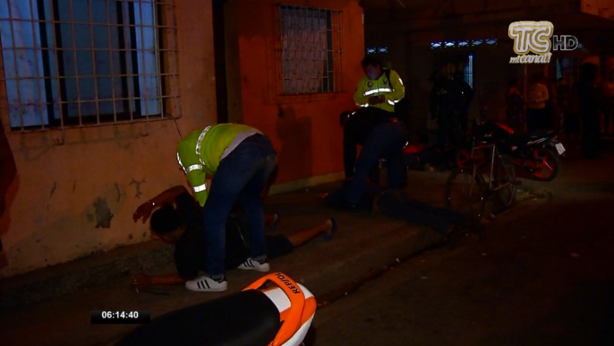 Varios sujetos fueron detenidos tras operativo en Guayaquil