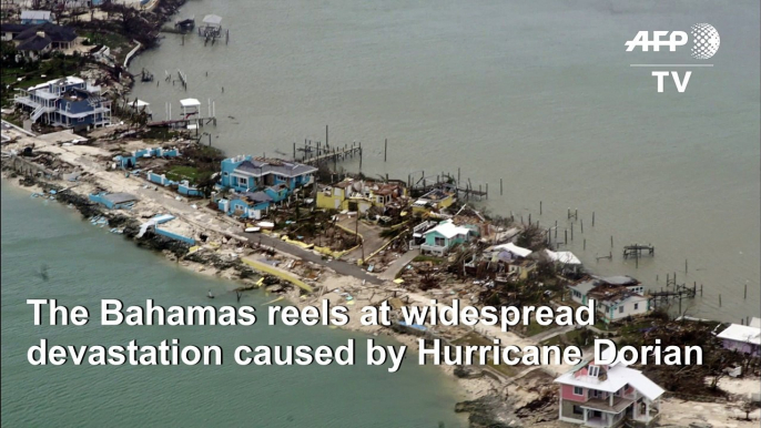 Aerial images show devastation caused by Hurricane Dorian in the Bahamas