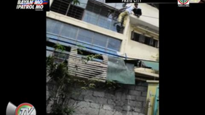 WATCH: Students scale school walls to skip classes