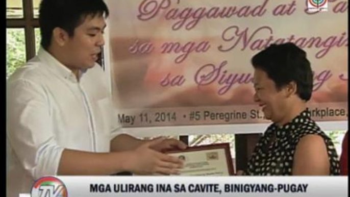 Moms in Cavite honored on Mothers' Day