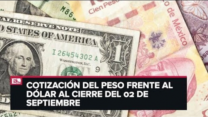 Así cerró el peso frente al dólar