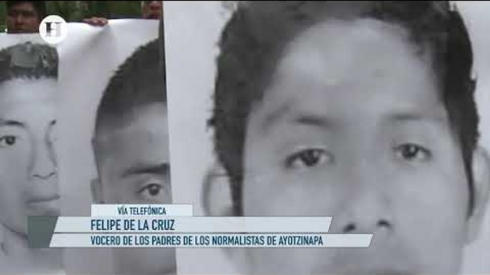 Padres de los normalistas de Ayotzinapa lamentan liberación de "El Gil"