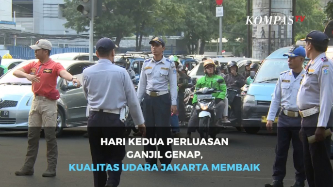 Hari Kedua Perluasan Ganjil Genap, Kualitas Udara DKI Jakarta Membaik