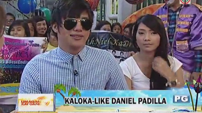 KathNiel Kalokalikes bumisita sa Umagang Kay Ganda