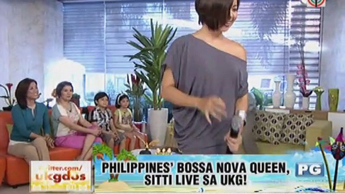 Umagang kantahan with Sitti sa UKG