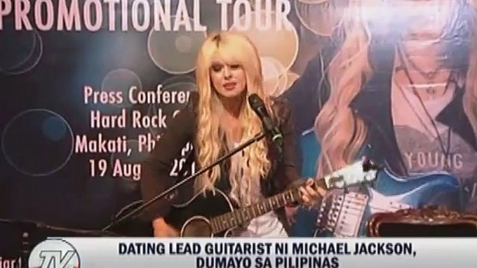 Dating lead guitarist ni Michael jackson, dumayo sa Pilipinas