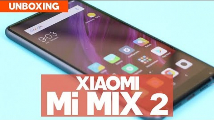 Xiaomi Mi MIX 2: unboxing y primeras impresiones