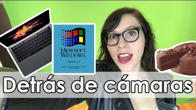 DETRÁS de CÁMARAS -  Transporte público se maneja solo/MacBookPro/Windows 3.1/Mate9