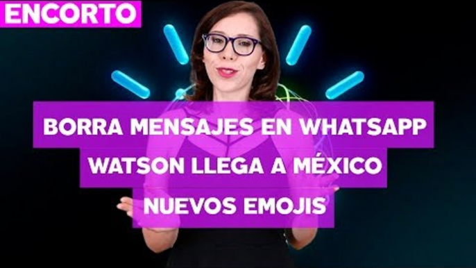 Borrar mensajes de WhatsApp, IA de IBM en México y más - #UnoceroEnCorto con @Aura_