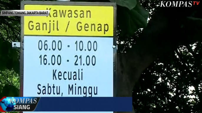 Sejumlah Warga Tak Tahu Aturan Ganjil-Genap Diperluas