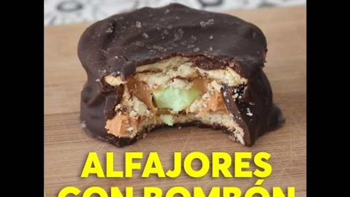 Alfajores con bombón | Chilantojos