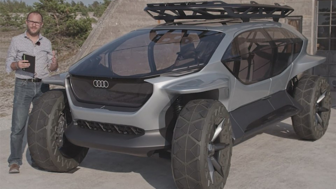 Découverte de l'Audi AI: Trail Quattro (2019)