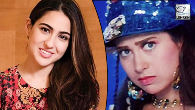 Sara Ali Khan reacts on reprising Karisma Kapoor’s role in Coolie No 1