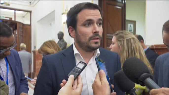 Garzón: "El PSOE no quiere negociar con Unidas Podemos"