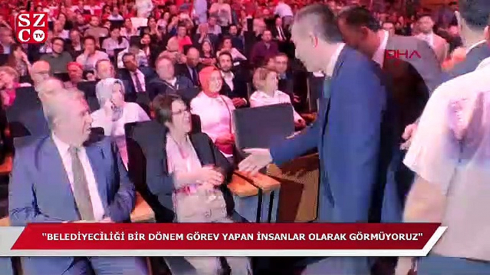 Mansur Yavaş: ''Belediyeciliği bir dönem görev yapan insanlar olarak görmüyoruz''